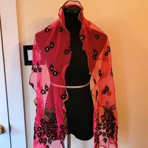 New Dazzling Fuchsia, Black & Gold Fashion…